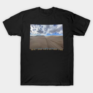 Colorado State Outline (Great Sand Dunes National Park) T-Shirt